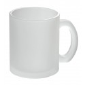 Чашка скляна ТМ "Бергамо",колір:білий,розмір: