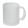 Чашка стеклянная ТМ "Бергамо",цвет:белый,размер: