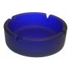 Попільничка скляна ТМ "Бергамо",колір:синій,розмір: