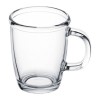 Чашка скляна ТМ "Бергамо",колір:прозорий,розмір: