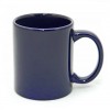Чашка керамическая,цвет:темно-синий,размер:340 мл