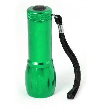 Ліхтарик ТМ "Бергамо",колір:зелений,розмір:98 х 30 х 20 мм