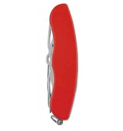 Нож 6 функций ТМ "Бергамо",цвет:красный,размер:90 мм