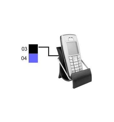 Підставка під мобільний телефон,колір:чорний,розмір: