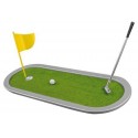 Настільна гра в гольф,колір:сріблястий/зелений,розмір: