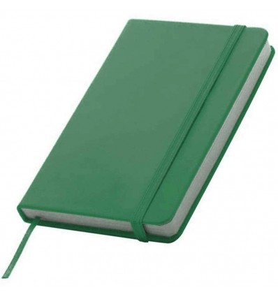 Блокнот "Lubeck",колір:зелений,розмір:9,3 x 14,4 x 1,5 cm