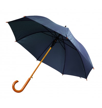 Зонт-трость полуавтомат ТМ "Бергамо",цвет:темно-синий,размер:O 108 см