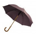 Зонт-трость полуавтомат ТМ "Бергамо",цвет:коричневый,размер:O 108 см