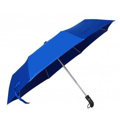 Зонт складной автоматический ТМ "Бергамо",цвет:темно-синий,размер:O 108 см