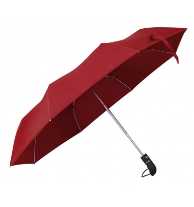 Зонт складной автоматический ТМ "Бергамо",цвет:красный,размер:O 108 см