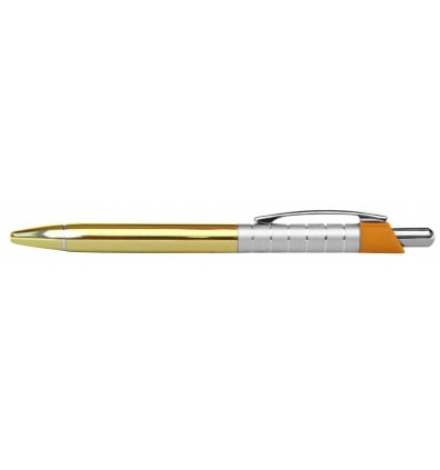 Ручка металева ТМ "Bergamo",колір:жовтий,розмір:стандарт