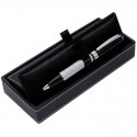 Шариковая ручка с поворотным механизмом,цвет:серый,размер:17,5 x 7,5 x 3 см