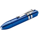 Ліхтарик "Gainesville",колір:синій,розмір:8,6 x o 1,4 cm