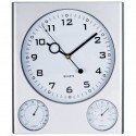 Пластиковые настенные часы "Den Haag",цвет:серый,размер:27,5 x 32 x 2,5 cm