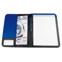Папка для бумаг с блоком А4 и практичными перегородками,цвет:синий,размер:32,8 x 25,5 x 1,2 см