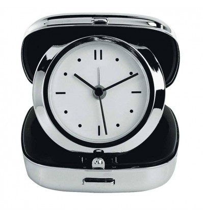 Элегантные настольные часы,цвет:серый,размер:6,5 x 6,3 x 2,3 см