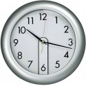 Настінний годинник з будильником,колір:сірий,розмір:ø 26 x 2 см