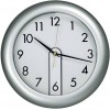 Настенные часы с будильником,цвет:серый,размер:ø 26 x 2 см