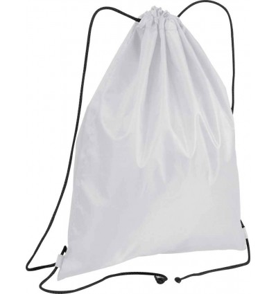 Спортивный мешок,цвет:белый,размер:34 x 42 см