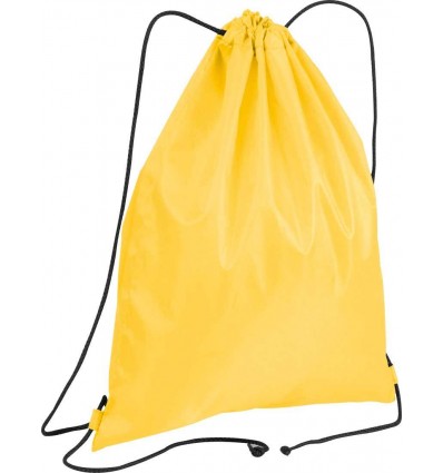 спортивний мішок,колір:жовтий,розмір:34 x 42 см