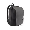 Рюкзак з поліестеру 600d - світловідбиваючі окантовка SOL'S JUMP,колір:графіт,розмір:41 см х 31 см х 24 с