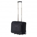 Деловая сумка на колесиках,цвет:черный,размер:44 x 37,5 x 22 см