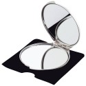 Двойное зеркало,цвет:серый,размер:o 6,2 x 0,7 см