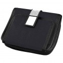 Нейлоновий, гаманець,колір:чорний,розмір:12,5 x 10,7 x 2 см