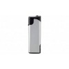 Запальничка пластикова з пьезо-елементом,колір:сріблястий,розмір:
