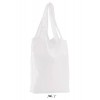 Складная хозяйственная сумка SOL’S PIX,цвет:белый,размер:40 см х 31 х 9,5 см