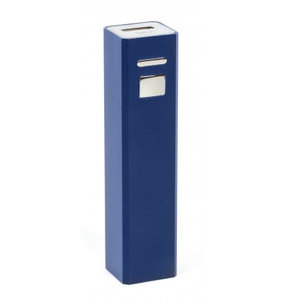 Power bank (Зовнішній акумулятор 2600 мАч),колір:синій,розмір:9,5х2,2х2,2 см