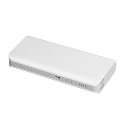 Power bank (Зовнішній акумулятор 11000 мАг),колір:білий,розмір:13,8х6,2х2,1 см