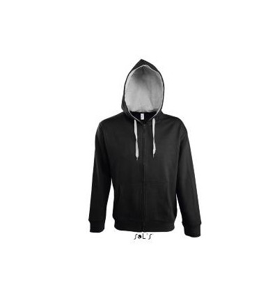 Толстовка(куртка) SOL’S SOUL MEN,цвет:черный,размер:XL