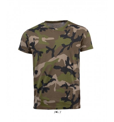 Футболка SOL'S CAMO MEN,цвет:камуфляж,размер:L