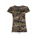 Футболка SOL'S CAMO WOMEN,колір:камуфляж,розмір:L