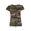 Футболка SOL'S CAMO WOMEN,колір:камуфляж,розмір:M