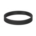 Верхнє силіконове кільце для термокружки,колір:чорний,розмір: