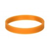 Верхнее силиконовое кольцо для термокружки,цвет:оранжевый,размер: