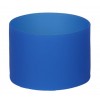 Среднее силиконовое кольцо для термокружки,цвет:синий,размер: