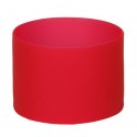 Среднее силиконовое кольцо для термокружки,цвет:красный,размер: