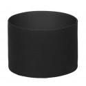 Среднее силиконовое кольцо для термокружки,цвет:черный,размер: