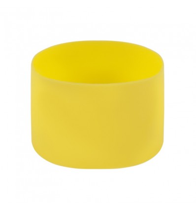 Середнє силіконове кільце для термокружки,колір:жовтий,розмір: