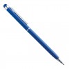 Ручка-стилус металева ТМ "Bergamo",колір:синій,розмір: