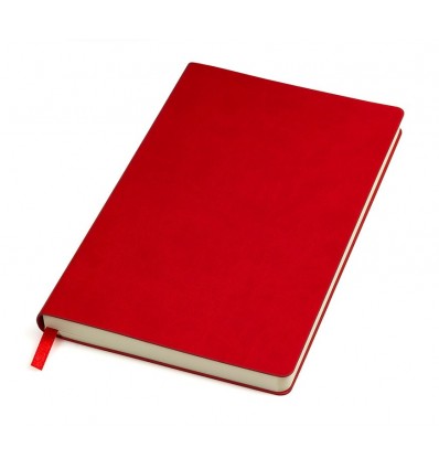 Бизнес-блокнот А5 "URBAN",цвет:красный,размер:130 × 210 мм