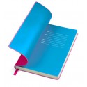 Бізнес-блокнот "Funky",колір:рожевий/синій,розмір:130 × 210 мм