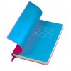 Бизнес-блокнот "Funky",цвет:Розовый/синий,размер:130 × 210 мм