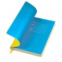 Бизнес-блокнот "Funky",цвет:желтый/синий,размер:130 ? 210 мм