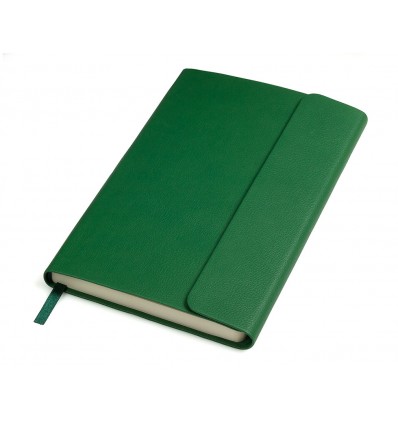 Бизнес-блокнот "Creative",цвет:зеленый,размер:130 × 210 мм