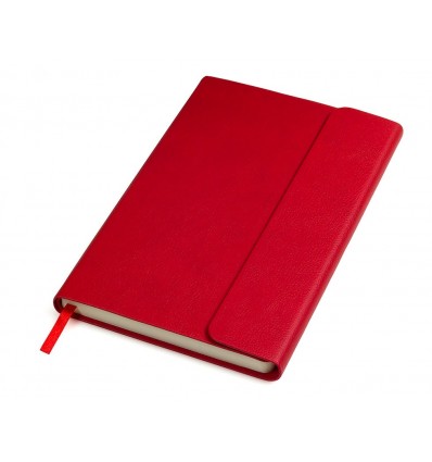 Бизнес-блокнот "Creative",цвет:красный,размер:130 × 210 мм