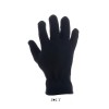 Перчатки из флиса SOL'S IGLOO,цвет:черный,размер:S/M